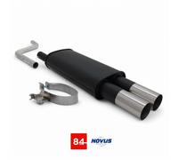 VW Polo 86C / 2F Silencieux Sportif 2x76Mm RL-Design