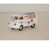 VW T1 b PUBLICITÉ MONCHÉRI BREKINA 1/87 HO Réf 32310