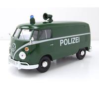 Vw T1 Bus Kasten Polizei Vert Modèle Réduit 1:24 MotorMax