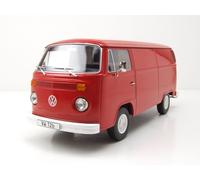 VW T2 b Bus Kastenwagen 1972 Rouge 1:18 KK Scale Voiture Modèle Die-Cast