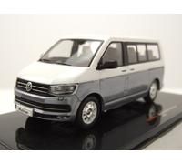 VW T6 Bus Multivan 2017 Blanc Gris Modèle Auto 1:43 Ixo Models