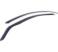 ClimAir Déflecteurs latéraux compatible avec Volkswagen Transporter T5 2003-2015 & T6 2015-, rauchklar, Gris fumé, Rauchgrau