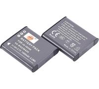 VW-VBX090 Lot de 2 batteries Li-ion rechargeables compatibles avec Panasonic HX-WA03, HX-WA2, HX-WA2GKHX-WA20, HX-WA3HX-WA30, HX-WA301