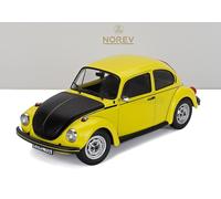 Norev Voiture miniature Volkswagen Coccinelle 1303 1973 échelle 1:18 Jaune/Noir Réf. 188536
