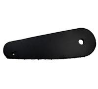 VWP protège chaîne 28 pouces tissu noir mat 68x 22 cm