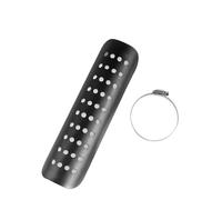 VWVMRKSNJ Pièces De Moto Vintage : Protection De Pot D'échappement, Écran Thermique, Protection Contre Les Brûlures, Compatible Universel