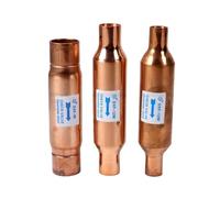 VWWJCCRO 1 clapet anti-retour en cuivre pour réfrigérateur, pompe à chaleur, climatiseur, nettoyeur haute pression, eau et tuyau de carburant (9,52 mm)