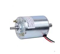 VWWJCCRO 12V 24V 8000RPM 80W JT0 Cône Creux Arbre DC Charbon Brosse électronique Démarreur 51MM Bricolage Poisson Flotteur Lit Démarreur électronique 10MM Avec arbre creux 4MM