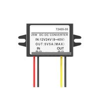 VWWJCCRO 12V 24V to 5V 5A Power Module Transformer 12V to 5V DC Power Module Converter