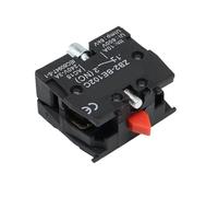 VWWJCCRO 22mm XB2-BA31 XB2-BA42 Momentary Push Button Switch 10A 240V~3A Circular Small Size Flat Round Panel NC/NO(ZB2-BE102C NC)