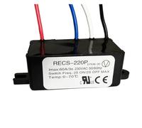 VWWJCCRO Commutateur centrifuge électronique intelligent pompe à huile démarreur électronique condensateur démarreur pour compresseur d'air commutateur centrifuge (RECS-220P (60A)