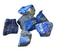 VWWJCCRO Lapis Lazuli Raw Stones Rough Crystal Bulk Gemstones for Tumbling Cutting Polishing Witch Quartz Crystals Crytsal