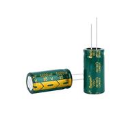 VWWJCCRO Lot de 10 condensateurs électrolytiques radiaux 35 V 6800 UF 35 V 18 x 35 mm