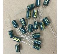 VWWJCCRO Lot de 50 condensateurs électrolytiques radiaux Haute fréquence 100 µF 63 V 63 V 100 µF 8 x 12 mm