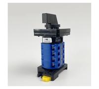 VWWJCCRO LW26-20 DIN Rail Mounted Multi Position Silver Rotary Cam Switch 690V 20A 4 Level Changeover Selector YMW26 LW28(0-1-2-3-4)