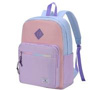 VX VONXURY Sac à Dos 15,4L Léger - Cartable Résistant à l'Eau Grande Capacité - Design Ergonomique & Respirant pour Adolescents/Femmes/Hommes - Usage Quotidien