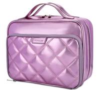 VX VONXURY Trousse à Crayons 54 Emplacements - Organisateur Stylos Grande Capacité avec 2 Couches Détachables - Portable pour École, Bureau, Voyage (Rose)