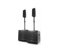 Vonyx Système triphonique VX1000BT 2.2 1 000W avec micro BT/MP3/SD/USB/AUX