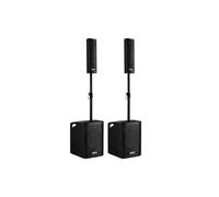 VONYX VX1050BT - Système de Son Triphonique 2.2 avec Micro, Puissance de 1150W, Idéal pour Soirées et Evènements, BT/MP3/SD/USB/AUX, Prêt à l'emploi, se Range Facilement