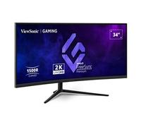 VX3418C-2K - Ecran LED - jeux - 34" - 3440 x 1440 UWQHD @ 180 Hz - VA - 250 cd/m² - 4000:1 - HDR10 - 1 ms - 2xHDMI, 2xDisplayPort - haut-parleurs