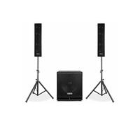 Vonyx Système triphonique VX880BT – 750W, micro, BT/MP3/SD/USB/AUX – Pour soirées et événements