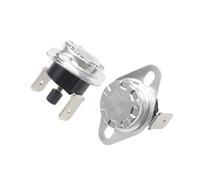 VXAXPOHZA Lot de 10 thermostats à réinitialisation manuelle KSD303 10 A 65 °C normalement fermé
