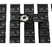 VXAXPOHZA Power Relay 100pcs/lot SRA-12VDC-CL Relay 12V 20A 5pin One Open One Close Automotive Relay