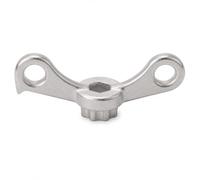 Vxcbad Outil de démontage de manivelle de vélo 2 en 1 pour Shimano HollowTech II, extracteur de manivelle de vélo, outil de manivelle Shimano, outil de pédalier pour démontage et installation de