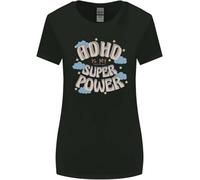 VXCEVF ADHD is My Superpower Wider Cut T-T-Shirts Hemden(Large)