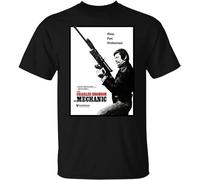VXCEVF Charles Bronson The Mechanic Retro 1970'S Death Wish T-Shirt(Medium)