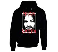 VXCEVF Charles Manson Helter Skelter Hoodie.(Large)