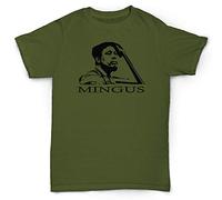VXCEVF Charles Mingus T Shirt Coltrane Miles Davis Jazz Funk, Jazz, Soul, Funk, Sun RA(XX-Large)