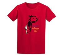 VXCEVF Diary of Wimpy Kid World Book Day 2022 Men T-Shirt Funny Boys Girls Classic#DG White Yellow Black Red Mens Women T Shirt 100% Cotton(Large)