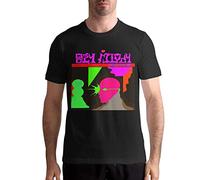 VXCEVF Die Flaming Lips Soft Herren Tops Kurzarm T-Shirts Schwarz T-Shirt(X-Large)