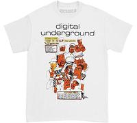 VXCEVF Digital Underground Men's This is an EP Slim Fit T Shirt White (Small)