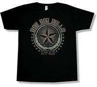 VXCEVF Goo Goo Dolls Something for The Rest of Tour Star Band Black Men T Shirt Black(X-Large)