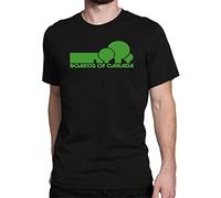 VXCEVF Good Come from Men's Boards of Canada Logo Short Sleeve White Yellow Black Red Mens Women T Shirt 100% Cotton68467(XX-Large)