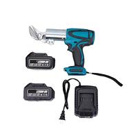 VXDEFP Cisaille de Moutons, 20V sans Fil électrique Fer Ciseaux métal Outil de Coupe Fer Cisaillement Feuille Cutter Ciseaux en Acier Carbone Cutter for Batterie(2Battery 3.0AH,Inverter 1500W)