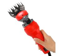 VXDEFP Cisaille de Moutons, Ciseaux électriques Nouveau Électrique Flexible Arbre Cisailles À Laine Laine Fader Cisaille Machine Poussant Tondeuses À Cheveux Poussoir WE-76(13t Straight Knife)