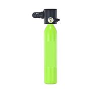 VXDEFP Ensemble de Bouteilles de plongée sous-Marine 0.5L Mini Bouteille D'oxygène Plongée Enseignement Respiration sous-Marine Équipement De Plongée Respiration Réservoir D'oxygène(Groen)