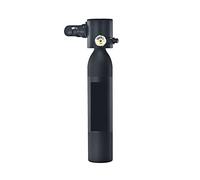 VXDEFP Ensemble de Bouteilles de plongée sous-Marine 0.5L Mini Bouteille D'oxygène Plongée Enseignement Respiration sous-Marine Équipement De Plongée Respiration Réservoir D'oxygène(Zwart)