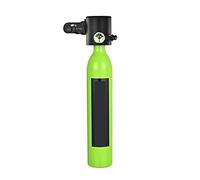 VXDEFP Ensemble de Bouteilles de plongée sous-Marine Bouteilles De Gaz De Rechange d'urgence sous-Marines Portables Équipées d'un Ensemble Complet De Respirateurs De Plongée(Green0.5L Respirator)