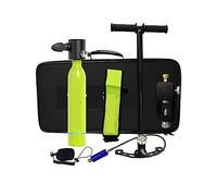 VXDEFP Ensemble de Bouteilles de plongée sous-Marine Cylindres d'oxygène de 0,5 L, cylindres d'oxygène Portables for équipement de Natation for Adultes, équipement de plongée(Groen)
