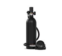 VXDEFP Ensemble de Bouteilles de plongée sous-Marine Ensemble De Respirateur De Plongée De Rechange d'urgence 1L Cylindre D'oxygène Simple Et Portable(Zwart)