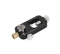 VXDEFP Ensemble de Bouteilles de plongée sous-Marine Mini-Adaptateur De Bouteille D'oxygène Équipement De Natation sous-Marine(Black Adapter (psi dial))