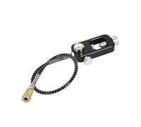 VXDEFP Ensemble de Bouteilles de plongée sous-Marine Mini-Adaptateur De Bouteille D'oxygène Équipement De Natation sous-Marine(Black with Tube (Mpa dial))
