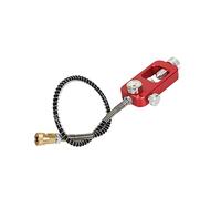 VXDEFP Ensemble de Bouteilles de plongée sous-Marine Mini-Adaptateur De Bouteille D'oxygène Équipement De Natation sous-Marine(Red with Tube (Mpa dial))