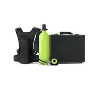 VXDEFP Ensemble de Bouteilles de plongée sous-Marine Patauger Loisirs Et Divertissements en Plein Air Plongée Secours d'urgence Sangle Anti-feu Cylindre Respiratoire De Rechange(Groen)