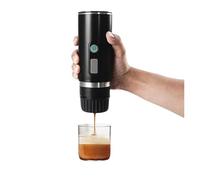 VXDEFP Machines à café,Cafetière portative, Cafetière de 3 en 1 adaptée aux capsules/poudres Machine à expresso électrique for voiture et camping à domicile