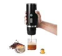 VXDEFP Machines à café,Cafetière portative, Cafetière de 3 en 1 adaptée aux capsules/poudres Machine à expresso électrique for voiture et camping à domicile